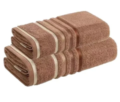 Imagen de Juego Toalla y Toallon Karsten Lumina