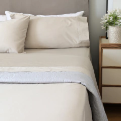 Sábana Cotton Satin 400 Hilos 2 Plazas - comprar online