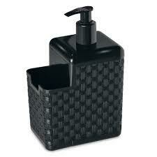 PORTA DETERGENTE/ESPONJA COM BICO DOSADOR ARQPLAST PRETO