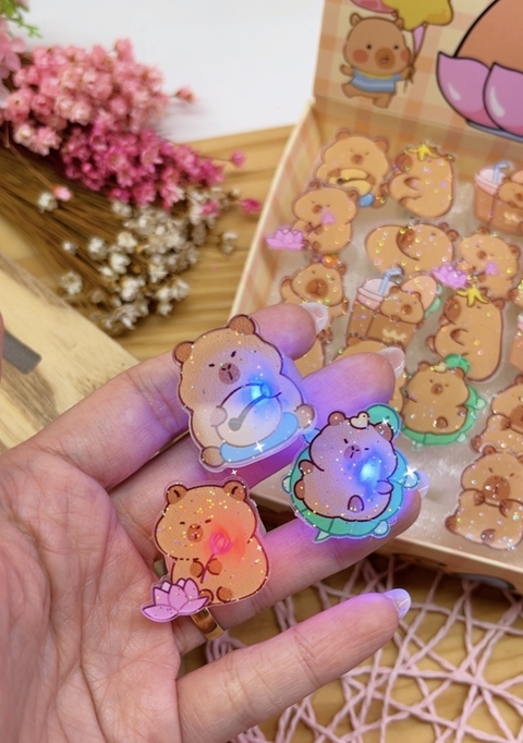 ANEL INFANTIL CAPY BARA COM LED ( 1 UNIDADE )