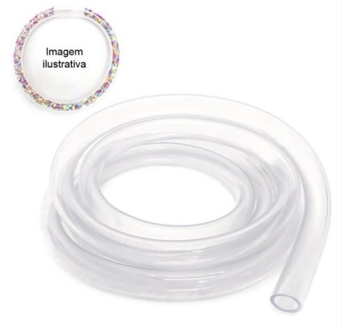 TUBO TRANSPARENTE PARA PULSEIRA