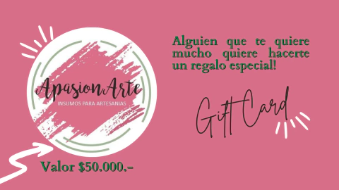 Gift Card Virtual - Tarjeta Regalo - $50.000 - comprar online