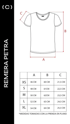 REMERA PETRA ESSENTIAL POWER BLUE - CLAN