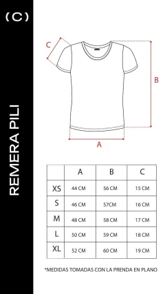 REMERA PILI ESSENTIAL GRAY - CLAN