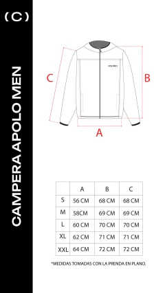 Imagen de CAMPERA APOLO MEN MILITARY