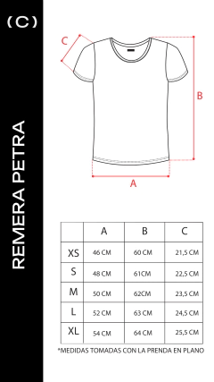 REMERA PETRA POWER BLUE - CLAN