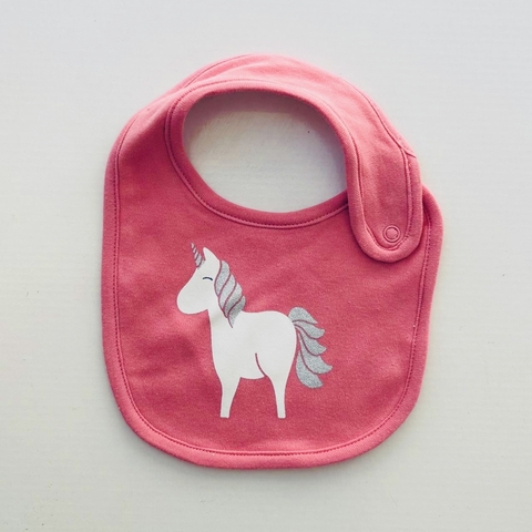Babero unicornio