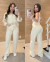 Calça jeans wide Linho - Closet Da Sté