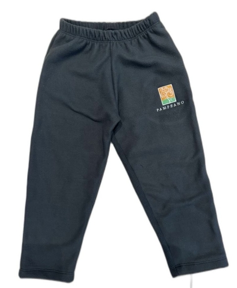 Calça em fleece com bordado - comprar online