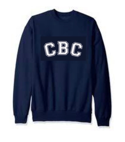 Moletom gola careca marinho