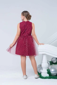 Imagem do Vestido Lara Bordô