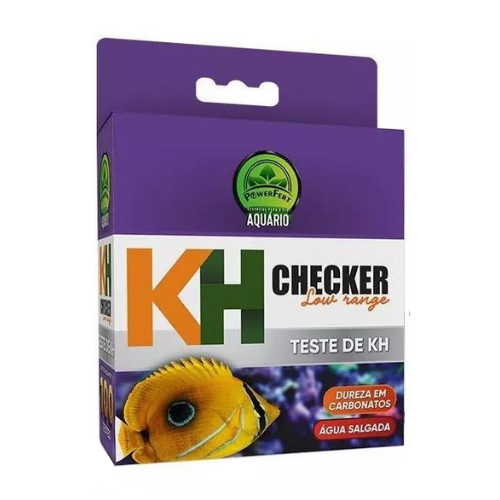 Teste De Alcalinidade (KH) Para Água Salgada - Powerfert Teste De Alcalinidade (KH) Para Água Salgada - Powerfert