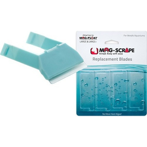 Mag Float Scraper Blades Acrylic Clear S&M Mag Float Scraper Blades Acrylic Clear S&M