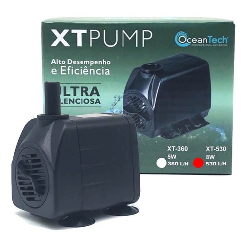 Bomba Submersa Ocean Tech XT530 - 530L/H 127V Bomba Submersa Ocean Tech XT530 - 530L/H 127V