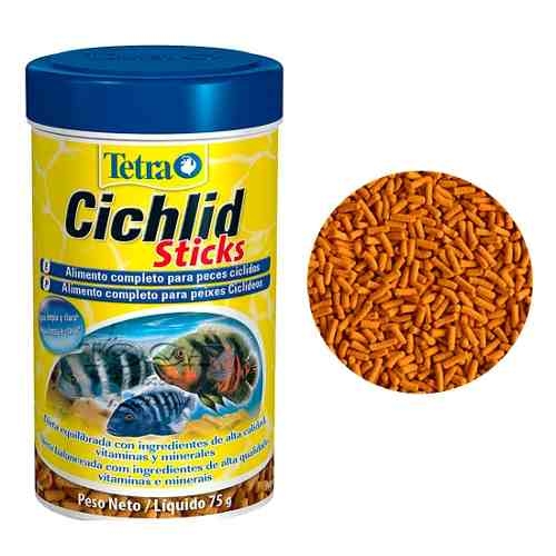 Ração Tetra Cichlid Sticks - 75gr Ração Tetra Cichlid Sticks - 75gr