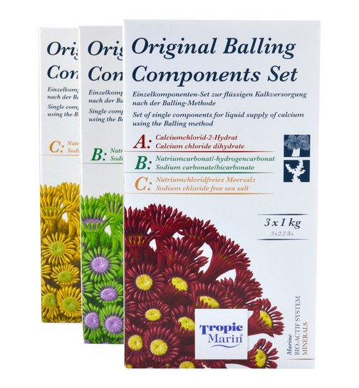 Bio - Original Balling - SET ABC 3X1 kg - Tropic Marin Bio - Original Balling - SET ABC 3X1 kg - Tropic Marin