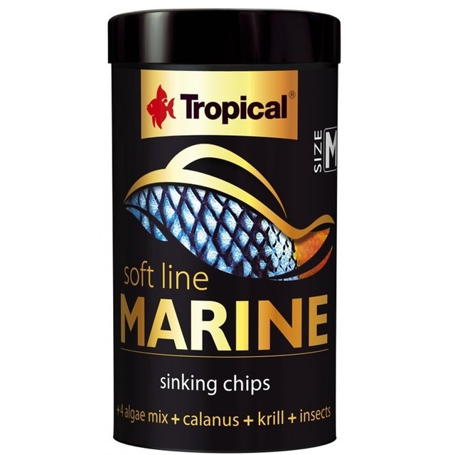 Ração Tropical Soft Line Marine size M 52g Ração Tropical Soft Line Marine size M 52g