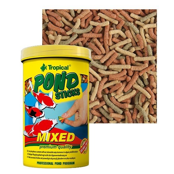 Ração Tropical Pond Sticks Mixed 85g - Pote Ração Tropical Pond Sticks Mixed 85g - Pote