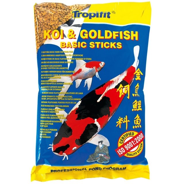 Ração Tropical Koy Goldifish Basic Sticks 90g Ração Tropical Koy Goldifish Basic Sticks 90g