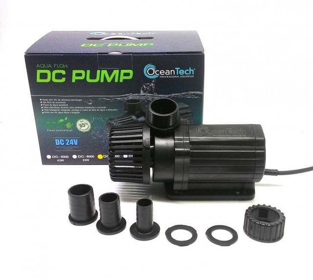 Bomba Submersa Eletrônica 3000 L/h Dc Bivolt - Ocean Tech Bomba Submersa Eletrônica 3000 L/h Dc Bivolt - Ocean Tech