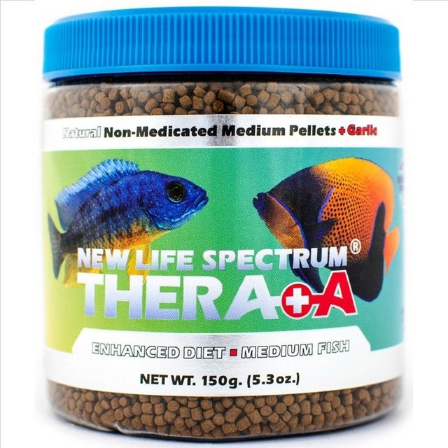 Ração New Life Spectrum Thera A Medium Fish Fórmula - 2 mm. 150g Ração New Life Spectrum Thera A Medium Fish Fórmula - 2 mm. 150g