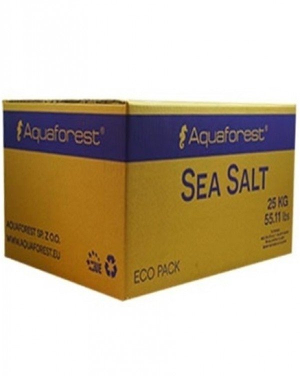 Sal Marinho Aquaforest Sea Salt 25k - Caixa Sal Marinho Aquaforest Sea Salt 25k - Caixa