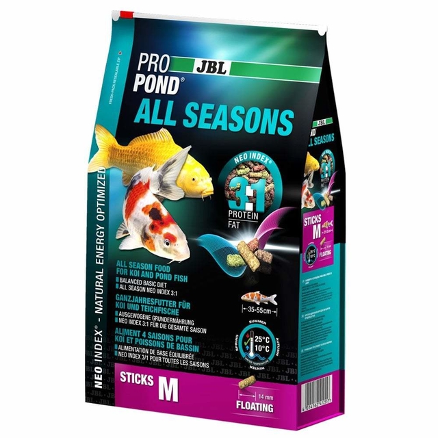 Ração JBL ProPond All Seasons- M - 4.300 Kg Ração JBL ProPond All Seasons- M - 4.300 Kg