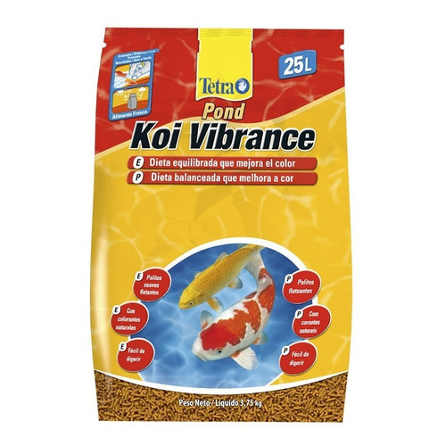 Ração Tetra Pond Koi Vibrance 3,7Kg Ração Tetra Pond Koi Vibrance 3,7Kg