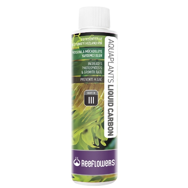 Aquaplants Liquid Carbon III 85ml - Reeflowers Aquaplants Liquid Carbon III 85ml - Reeflowers