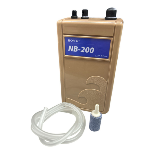 Compressor de Ar Boyu NB-200 2L/min - a pilha Compressor de Ar Boyu NB-200 2L/min - a pilha