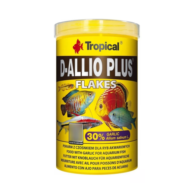 Ração Tropical D-Allio Plus Flakes - 20g Ração Tropical D-Allio Plus Flakes - 20g