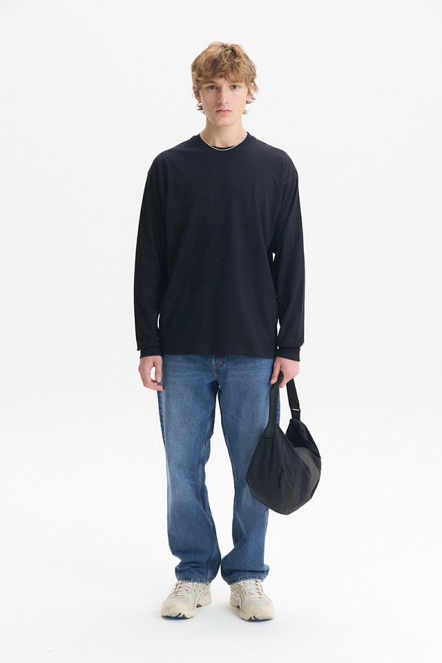 Remera Boy ML Negra - comprar online Remera Boy ML Negra - comprar online