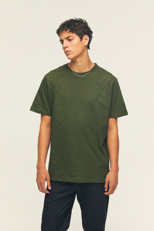 Remera Boy Verde Militar Remera Boy Verde Militar