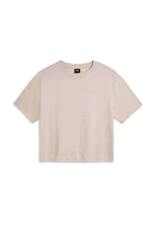 Remera Cuadrada Beige Remera Cuadrada Beige