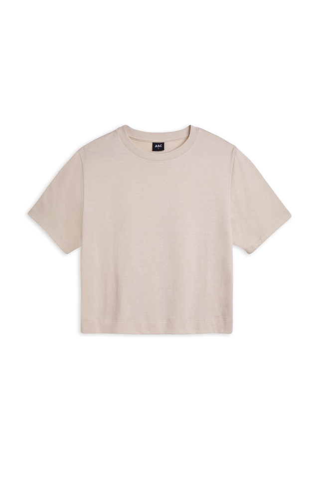 Remera Cuadrada Beige - comprar online Remera Cuadrada Beige - comprar online