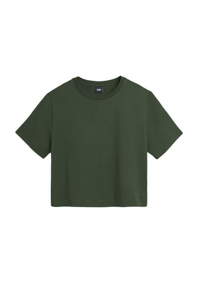 Remera Cuadrada Verde Militar Remera Cuadrada Verde Militar