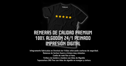 Carrusel 26DUCKS REMERAS