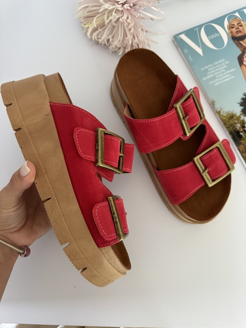 SINGAPUR ROJO GAMUZA - comprar online