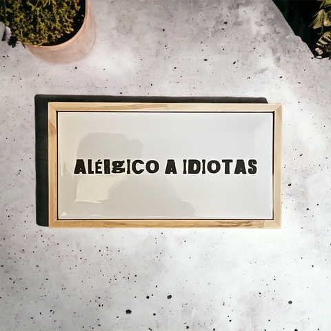 Wood Azule Alérgico