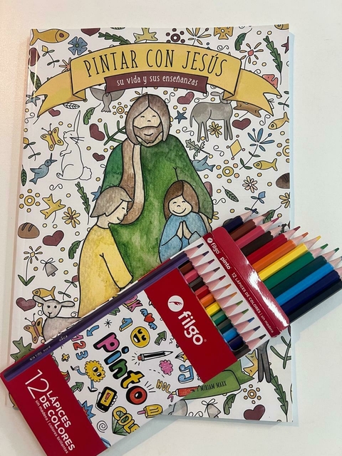 Pintar con Jesús, su vida y sus enseñanzas