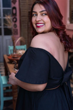Vestido Universo Negro