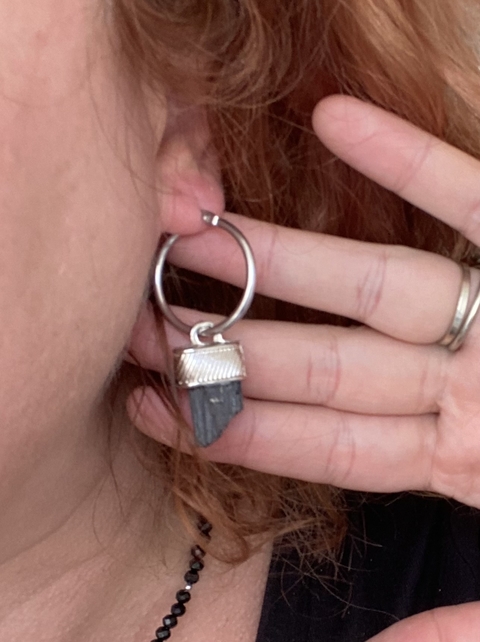 argolla de acero protección turmalina - comprar online