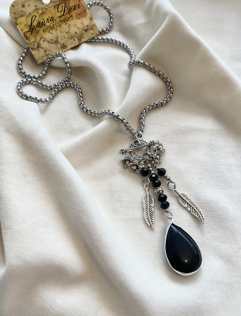 Collar Renacer obsidiana negra en internet