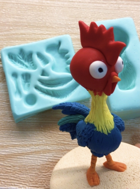 Molde Galo Hey hey P. By Célio Loureiro