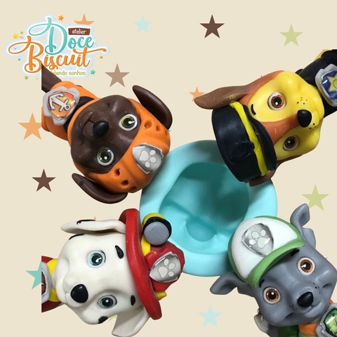 Molde Carinha Patrulha 3D Mod. 1