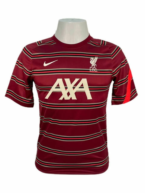CAMISA LIVERPOOL 2021/22 PRE MATCH ORIGINAL DA ÉPOCA