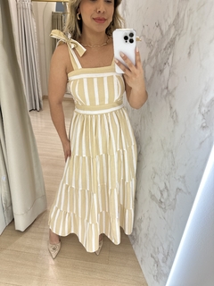 VESTIDO CHARLOTTE LISTRADO - Moderna Bonita