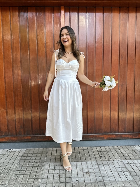 VESTIDO MAITÊ MIDI - comprar online