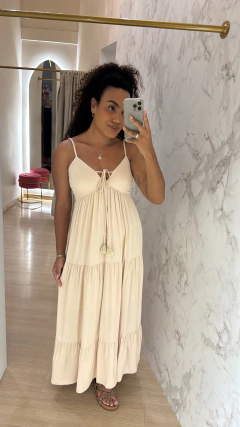 VESTIDO ESTER LONGO - Moderna Bonita
