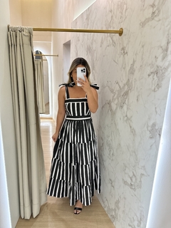 VESTIDO CHARLOTTE LISTRADO na internet